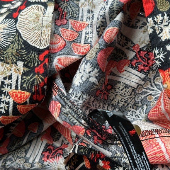 Anthropologie Mushroom Print Pajama Set - Picture 8 of 8